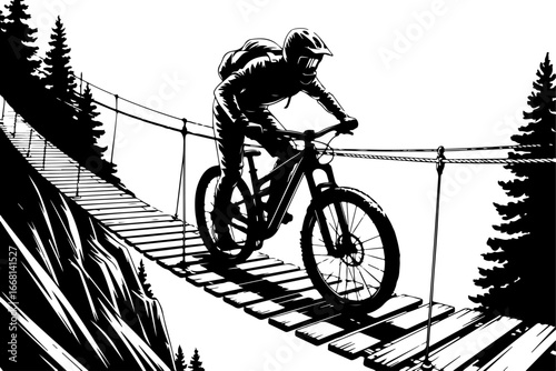 Mountain Biking Adventure Vector Bundle
