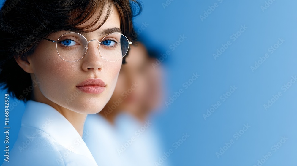 Fototapeta premium Ai-powered education holographic tutors guiding human learners into the future of language technology