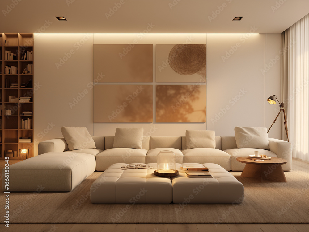 Fototapeta premium modern living room