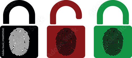 Secured access with fingerprint identity verification
