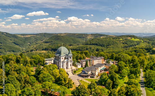 Svaty Hostyn, place of pilgrimage, Basilica of the Assumption of the Virgin Mary, Czech republic
