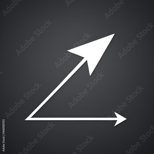 Pessimism (Dark Gray): A downward-facing arrow with a heavy base, indicating a negative outlook