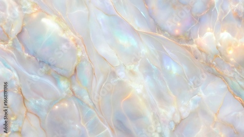 Abstract Iridescent Pearl and Gold Swirl Texture  Elegant Background for Design Projects