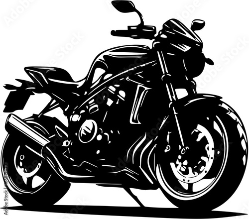 motorcycle vector illustration