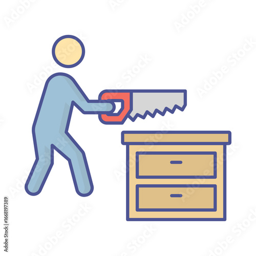 labour  Vector Icon which can easily modify or edit