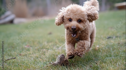 Poodles at Play: Watch These Intelligent, Fluffy Pups Chase Toys, Frolic in Yards, and Spark Joy with Their Lively Antics