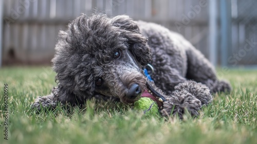 Poodles at Play: Watch These Intelligent, Fluffy Pups Chase Toys, Frolic in Yards, and Spark Joy with Their Lively Antics