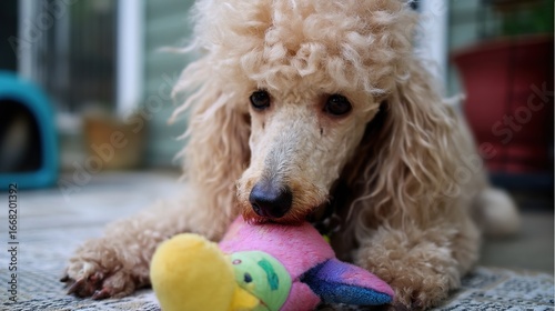 Poodles at Play: Watch These Intelligent, Fluffy Pups Chase Toys, Frolic in Yards, and Spark Joy with Their Lively Antics