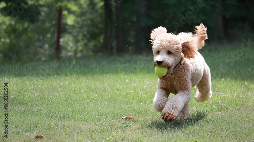 Poodles at Play: Watch These Intelligent, Fluffy Pups Chase Toys, Frolic in Yards, and Spark Joy with Their Lively Antics