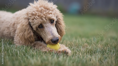 Poodles at Play: Watch These Intelligent, Fluffy Pups Chase Toys, Frolic in Yards, and Spark Joy with Their Lively Antics