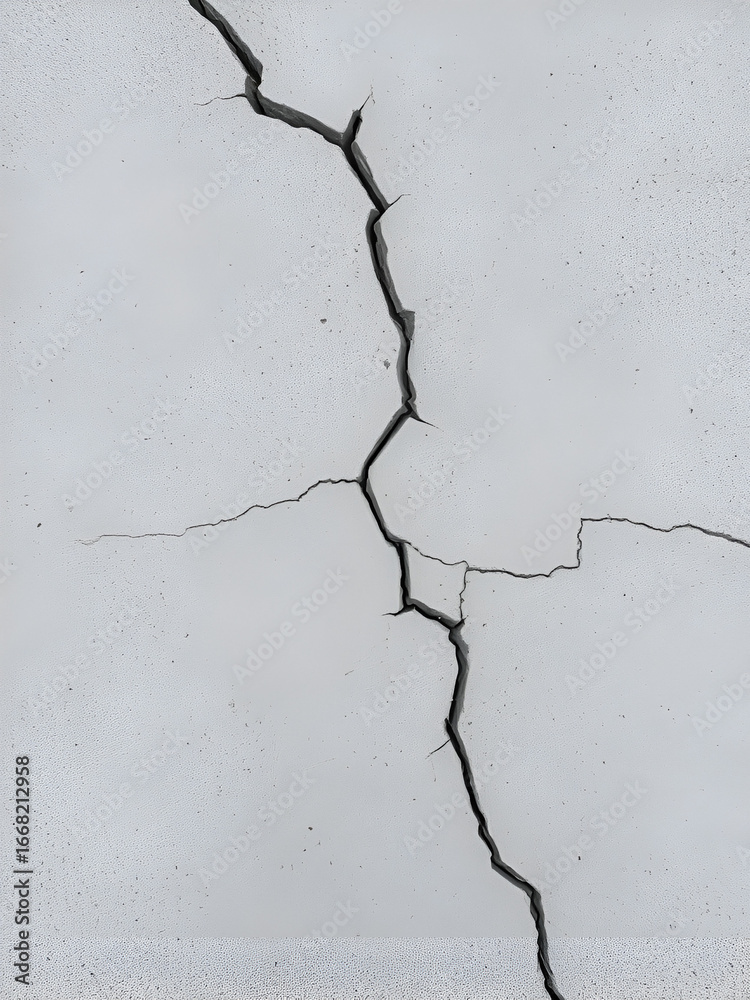 Obraz premium Crack concrete texture surface background.