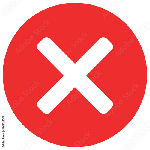 Red warning symbol vector | danger, alert, caution, error, attention, safety icon