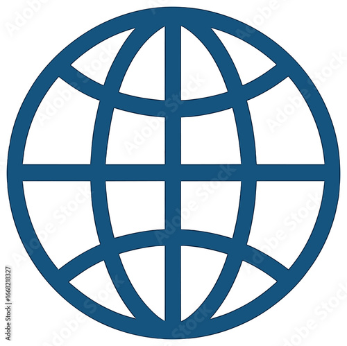 Global connectivity vector: worldwide network, communication, digital globe, technology concept