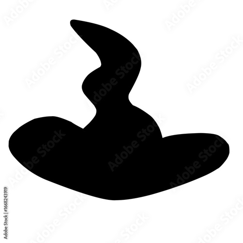 Halloween Witch Hat Silhouette