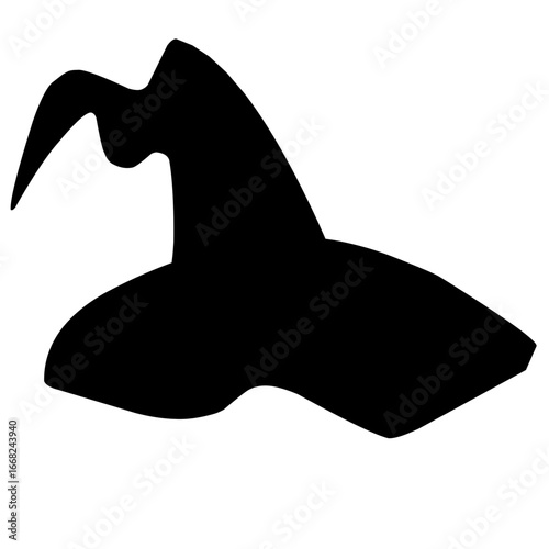 Halloween Witch Hat Silhouette