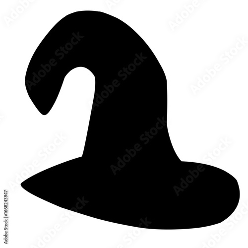 Halloween Witch Hat Silhouette