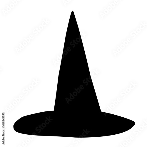Halloween Witch Hat Silhouette