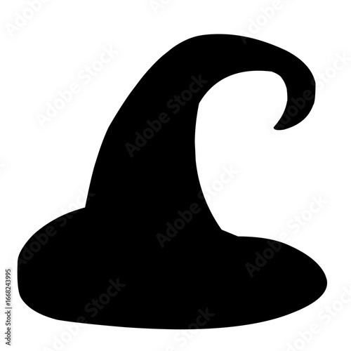 Halloween Witch Hat Silhouette