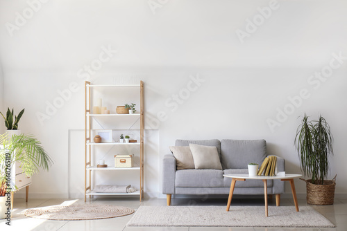 Interior of living room wit...