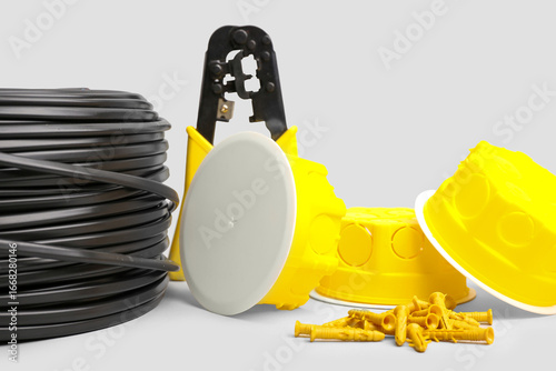 Set of different electricia...