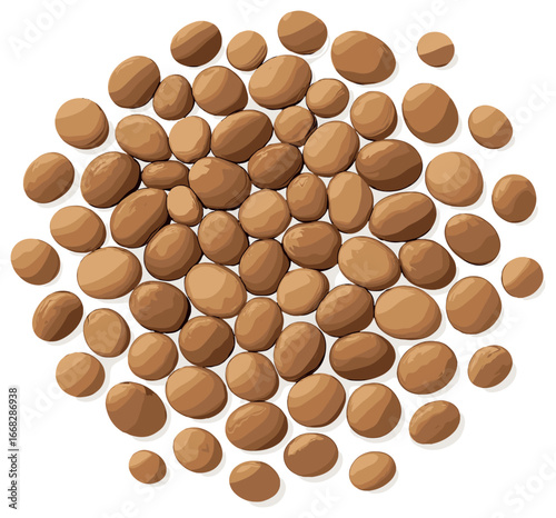 Pebble pattern vector for backgrounds | natural stone texture design inspiration