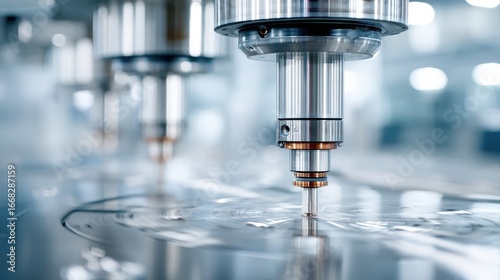 Close-Up of Robotic Arm Joints with Hydraulic Actuation