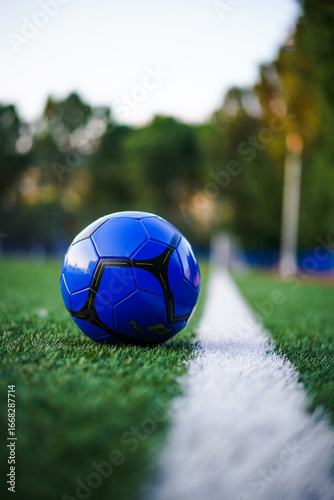 soccer football ball on grass