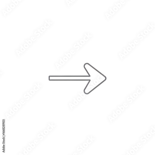 Arrow Icon Vector Graphic Directional Signage Navigation Guidance Business Success Forward Movement