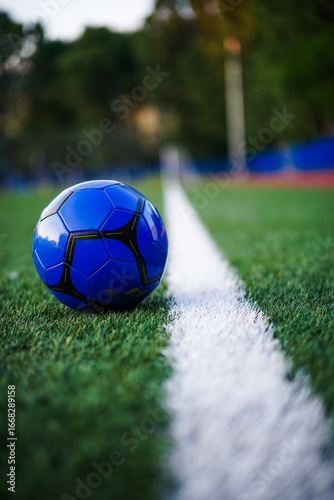 soccer football ball on grass
