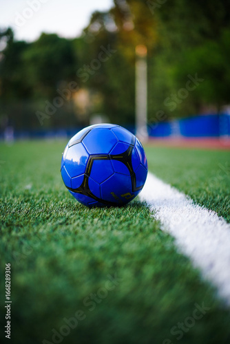 soccer football ball on grass