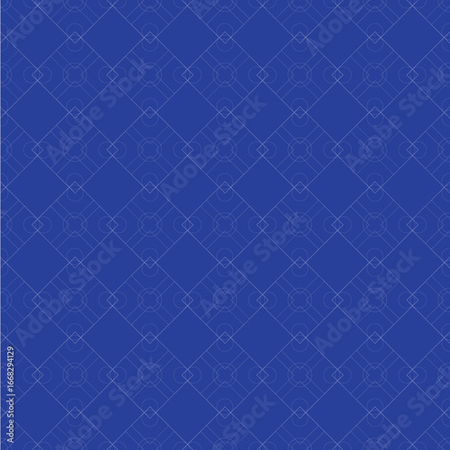 vector two-color seamless geometric pattern
