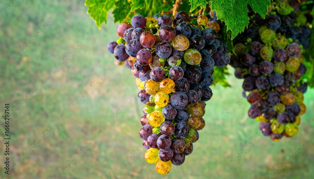 Naklejka premium Grapes.