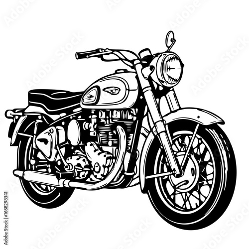motorcycle vector illustration