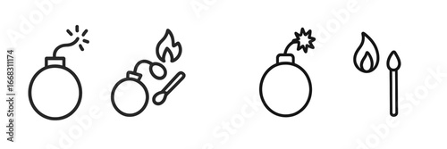 Vector symbols of explosives and ignition methods