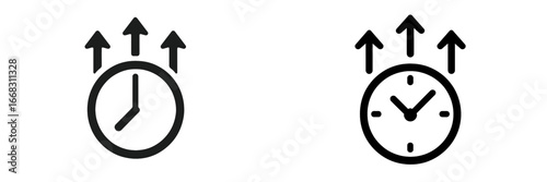 Unique clock vector illustration symbolizing time management Free Download Unique clock vector illustration symbolizing time management - GFXLoad