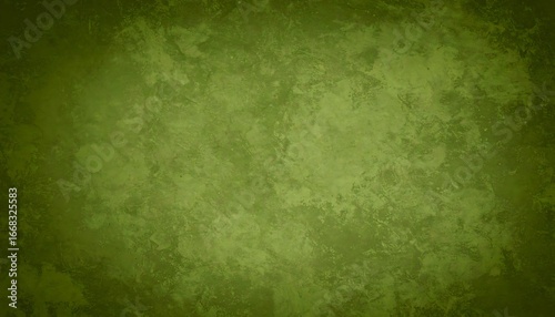 Textured olive green background with mottled effect