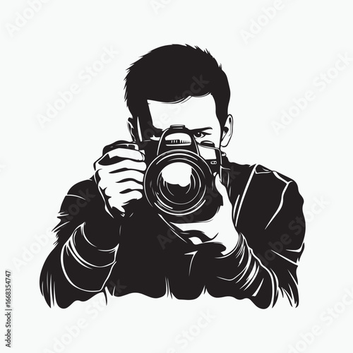man with camera