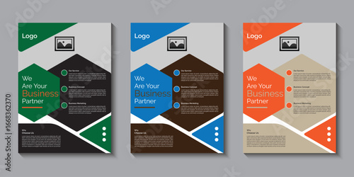Creative flyer for your outdoor advertising