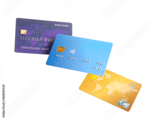 Flying different credit car...