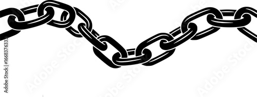 Chain silhouette, Chain svg, Chain vector clipart, Metal chain silhouette, Metal chain svg, Silhouette of chain, Chain vector bundle. 