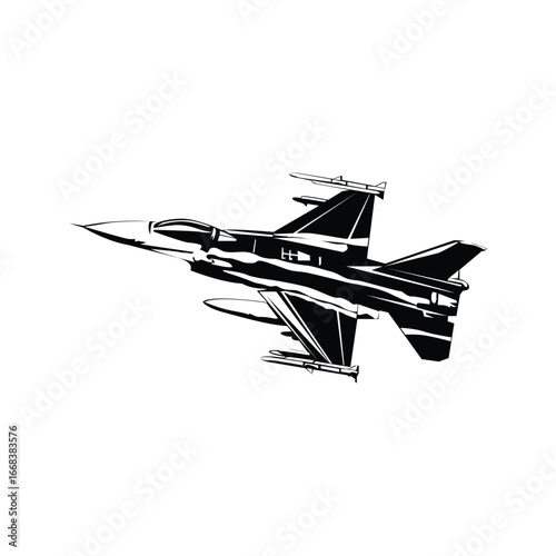 Combat aircraft design template
