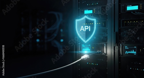 API Security in Data Center. Ai generation