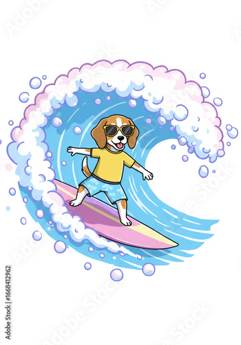 Funny Cartoon Dogs Collection | Vector-Style PNGs on White Background