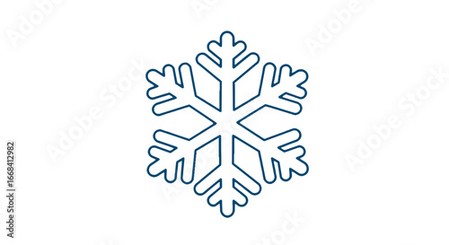 Winter snowflake ice crystal frost snow frozen design cold season december january february on transparent background