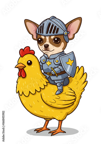 Funny Cartoon Dogs Collection | Vector-Style PNGs on White Background