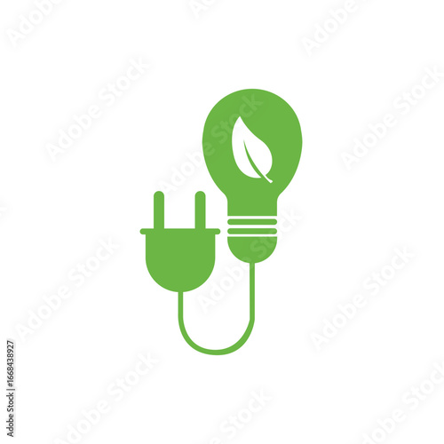 Environment, sustainability, nature, recycling, renewable energy, eco-friendly, forest, wind power, green symbol. Eco-friendly, green technology. Vector
