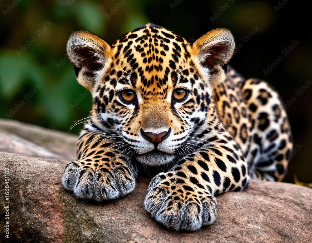 Obraz premium close up of a jaguar