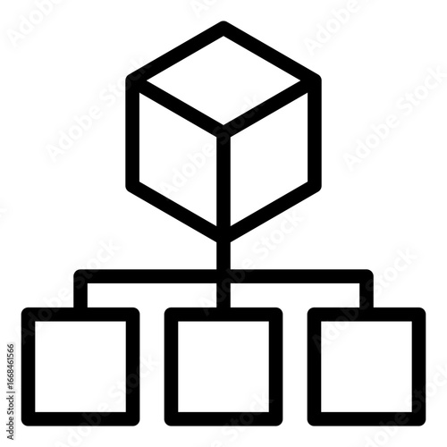 hierarchical structure icon
