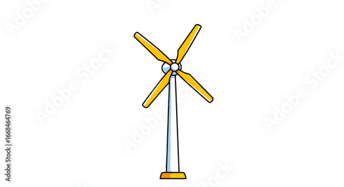 Wind turbine energy renewable power windmills electricity generation clean energy future sustainability on transparent background