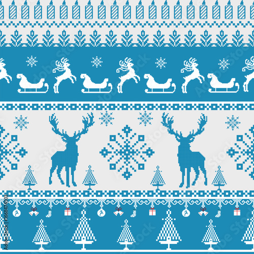 christmas seamless pattern